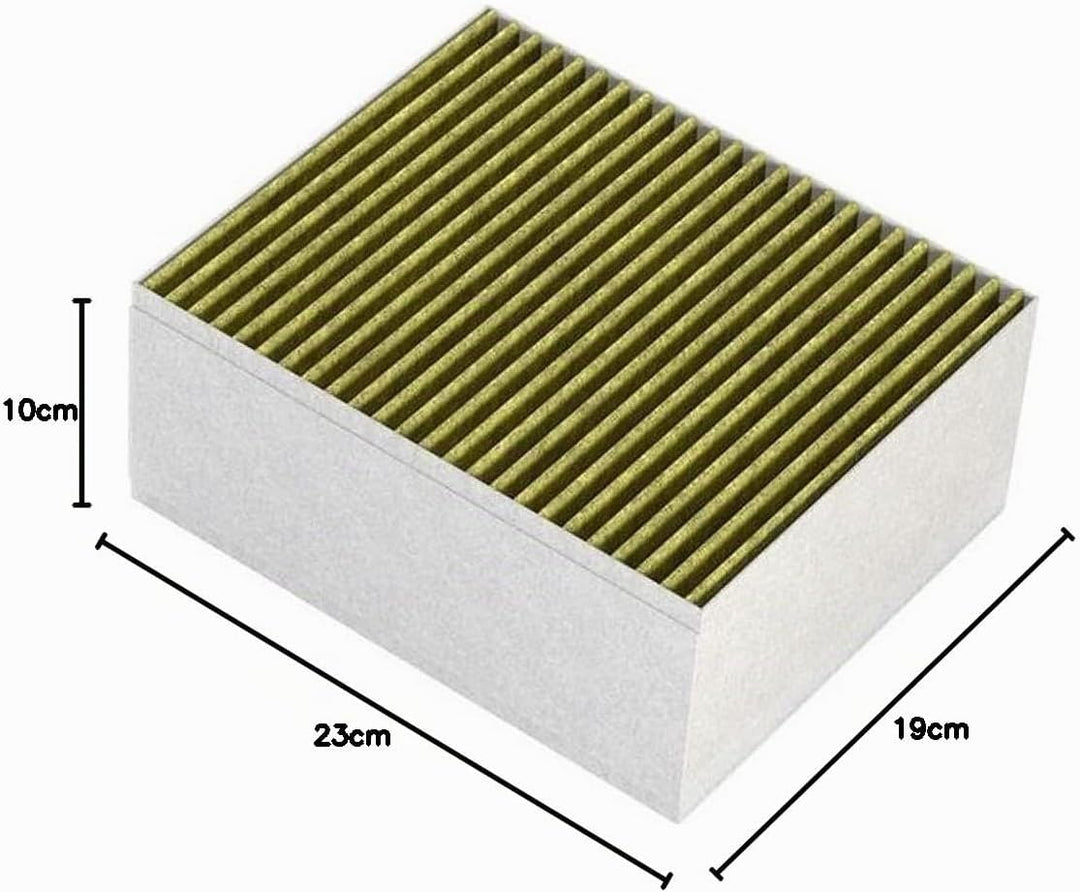 EVAYP/Aktivkohlefilter Clean Air/Kompatibel mit 17004083, Bosch DZZ1XX1B6, Siemens LZ31XXB16 Neff Z5