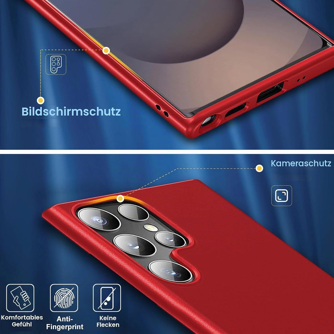 sqgylgl Ultradünne Hülle für Samsung Galaxy S25 Ultra 5G, Extrem Dünn Matte S25 Ultra Handyhülle PC