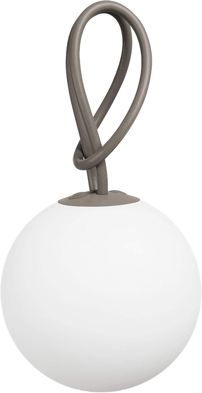 Fatboy® Bolleke Taupe | Hängelampe für Innen & Aussen | ohne Kabel | aufladbar mit USB Beige, Beige