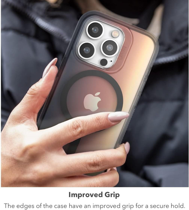 ZAGG Gear 4 Mailand D30 Schutzhülle Kompatibel mit iPhone 14 5G Schlank Stossfest Kabelloses Laden (