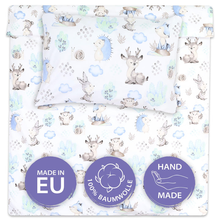 Kinderbettwäsche 100x135 Baumwolle – Bettwäsche Kinder Baby Jungen Mädchen Bettwäsche-Sets Bettbezug