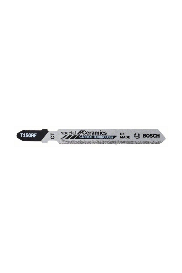 Bosch Accessories Professional 3x Stichsägeblatt T 150 RF Special for Ceramics (für Weiche Fliesen,
