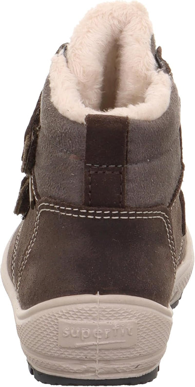 Superfit Baby-Jungen Groovy Warm Gefütterte Gore-tex Schneestiefel 27 EU Braun Grau 3000, 27 EU Brau