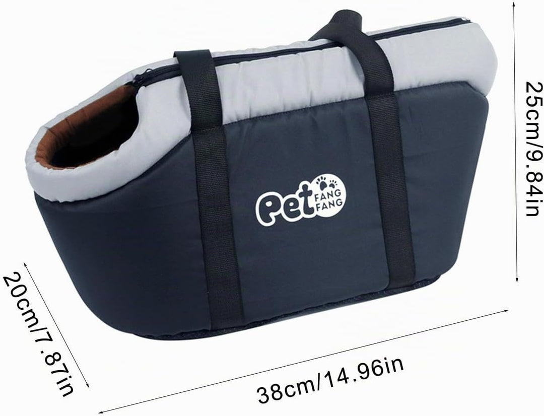 Hundetasche, Atmungsaktive Hundetragetasche mit Abnehmbarem Kissen, Haustier Tragetasche für Einkauf