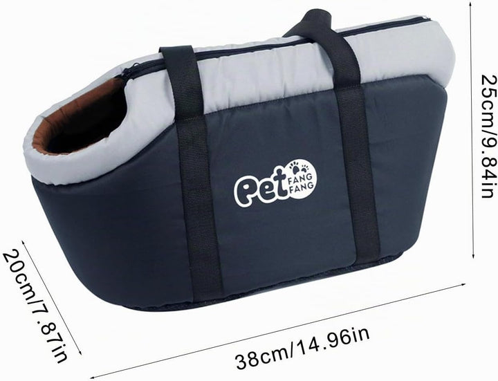 Hundetasche, Atmungsaktive Hundetragetasche mit Abnehmbarem Kissen, Haustier Tragetasche für Einkauf