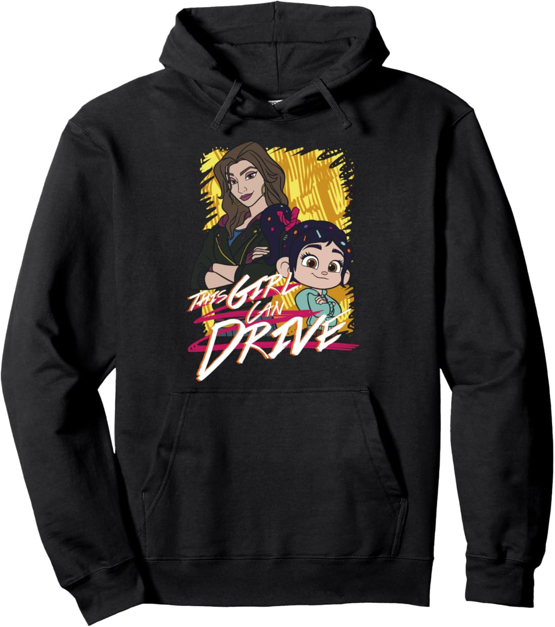 Disney Wreck-It Ralph 2 This Girl Can Drive Portrait Pullover Hoodie