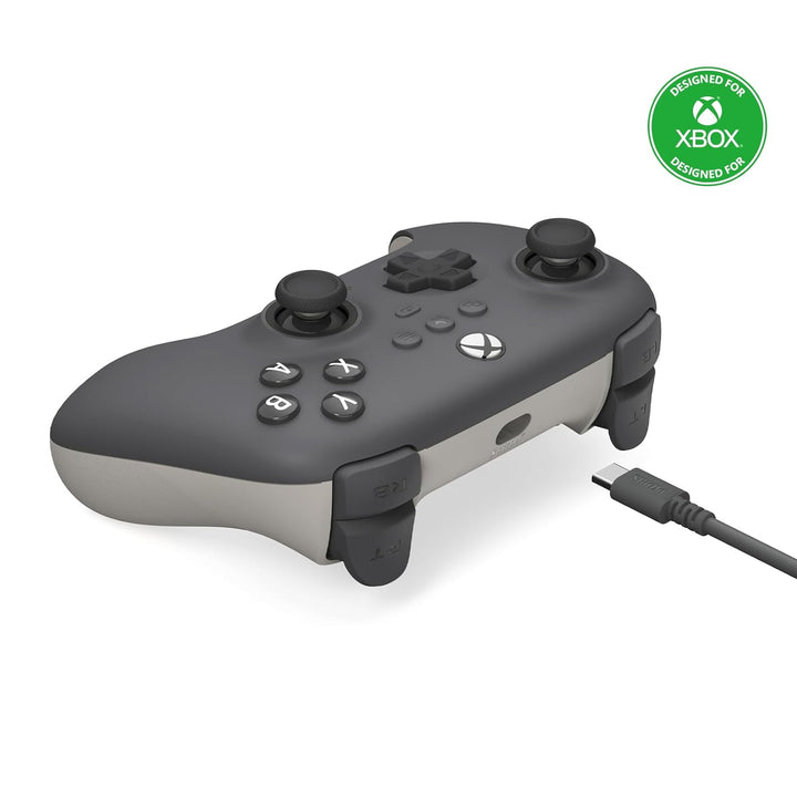 8bitdo Ultimate C Wired Controller for Xbox, RGB Lighting Fire Ring and Hall Effect Joysticks, Compa