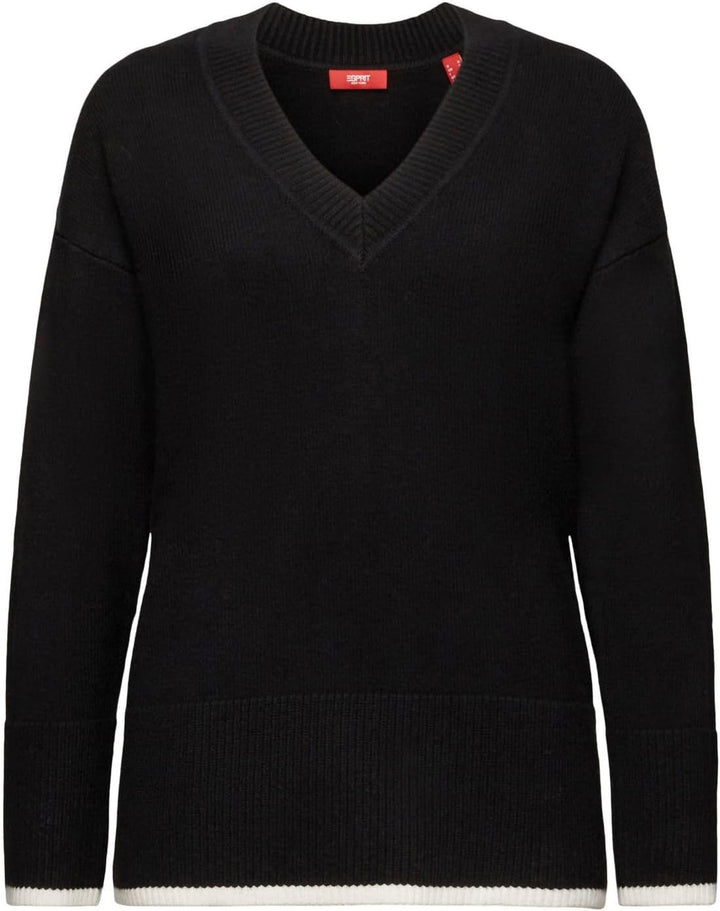 ESPRIT Damen Pullover S 001/Black, S 001/Black