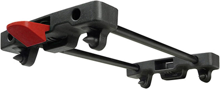 KLICKfix City Hinterradkorb für Racktime Schwarz, Schwarz
