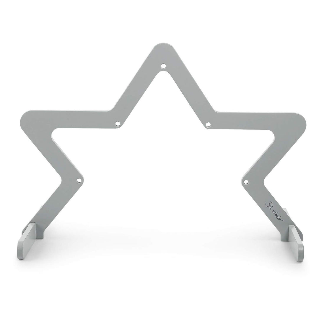 Sterntaler Spielbogen Stern, Holz, Alter: 0-18 Monate, 63 x 90 x 49 cm, Grau Spielbogen Grau, Spielb