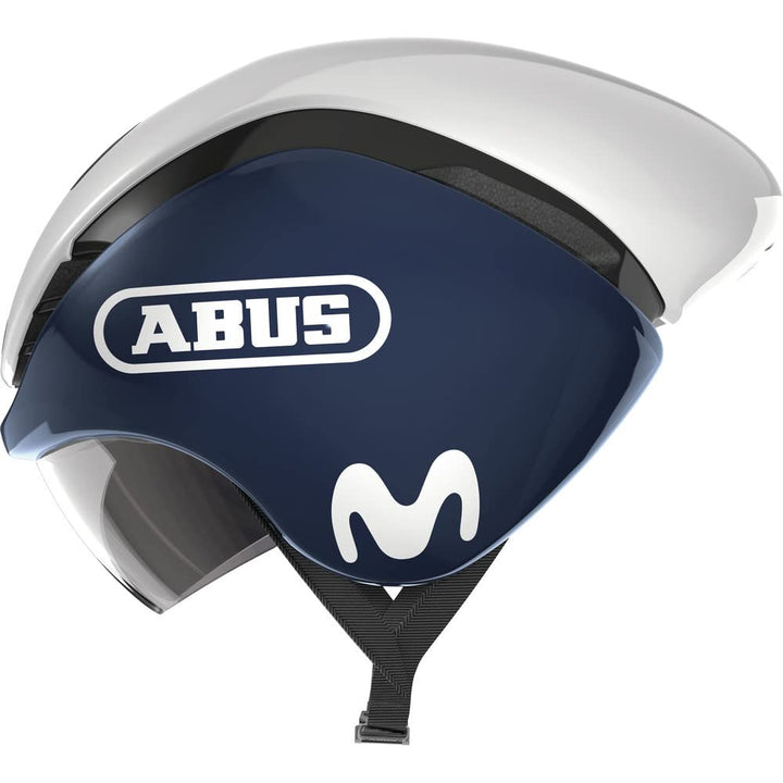 ABUS Zeitfahrhelm GameChanger TT - Aerodynamischer Fahrradhelm mit optimalen Ventilationseigenschaft