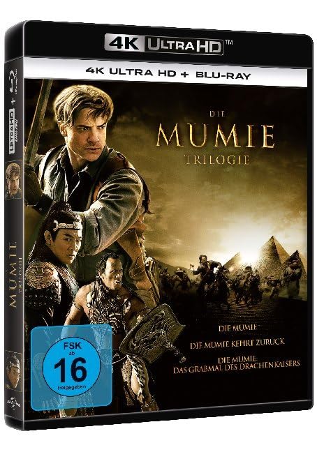 Die Mumie Trilogie - Die Mumie / Die Mumie kehrt zurück / Die Mumie: Das Grabmal des Drachenkaisers