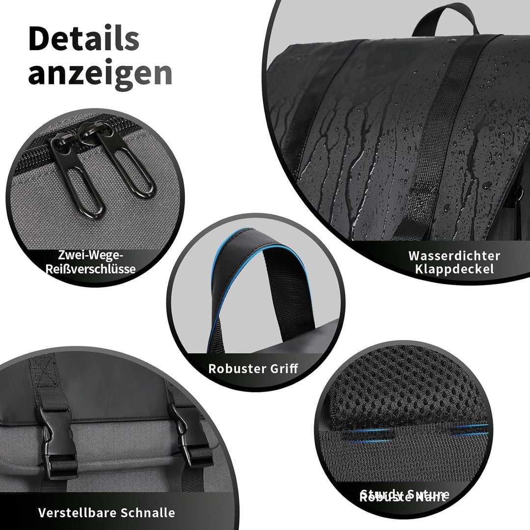 BERTASCHE Lunch Rucksack, Laptop Rucksack 15,6 Zoll mit Isoliertes Kühltasche für Herren und Damen,