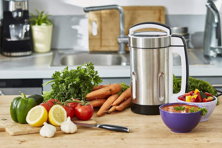 Heiz-Standmixer aus Edelstahl Senya Suppenmixer Cook &amp; Heat Fassungsvermögen 1,6L 1150W 17.5 x 20.5