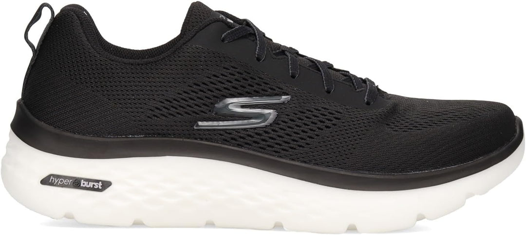Skechers Herren Go Walk Hyper Burst Sneaker 43.5 EU Schwarz 2, 43.5 EU Schwarz 2