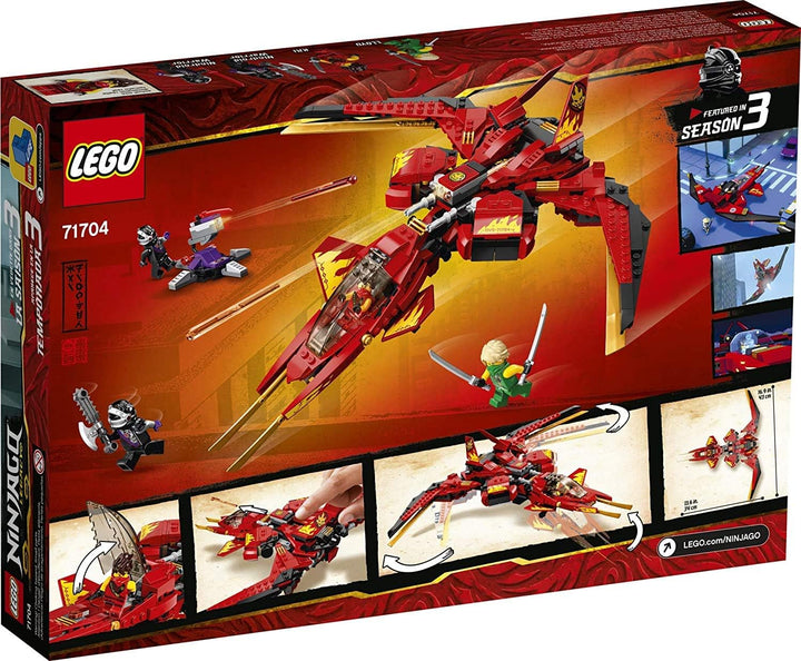 LEGO NINJAGO Legacy Kai Fighter 71704 Building Set for Kids Featuring Ninja Action Figures, New 2020