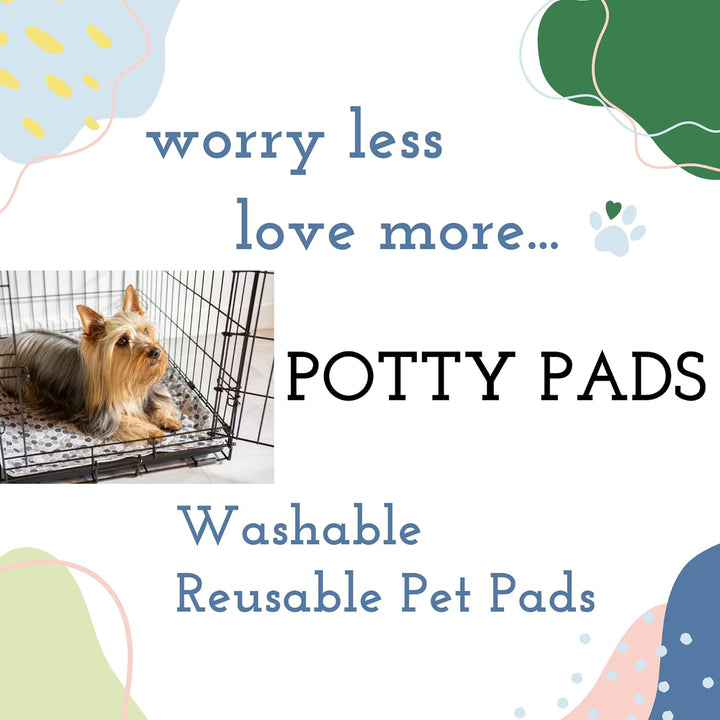 Caldwell's Pet Supply Co. Wiederverwendbar, waschbar im Zweierpack Potty Pads, Extra Large Absorbent