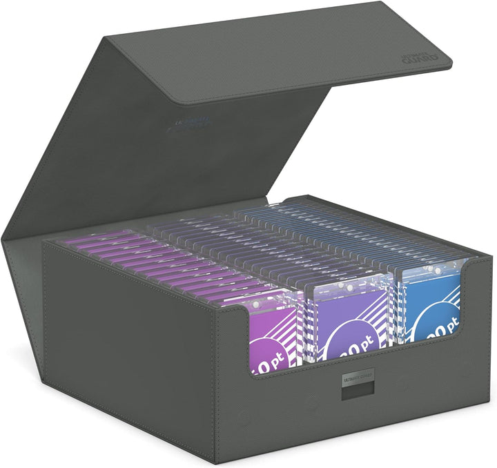 Ultimate Guard Unisex-Adult Treasurehive 90+ Xenoskin Kartenbox 252 x 252 x 125 mm Grau, 252 x 252 x