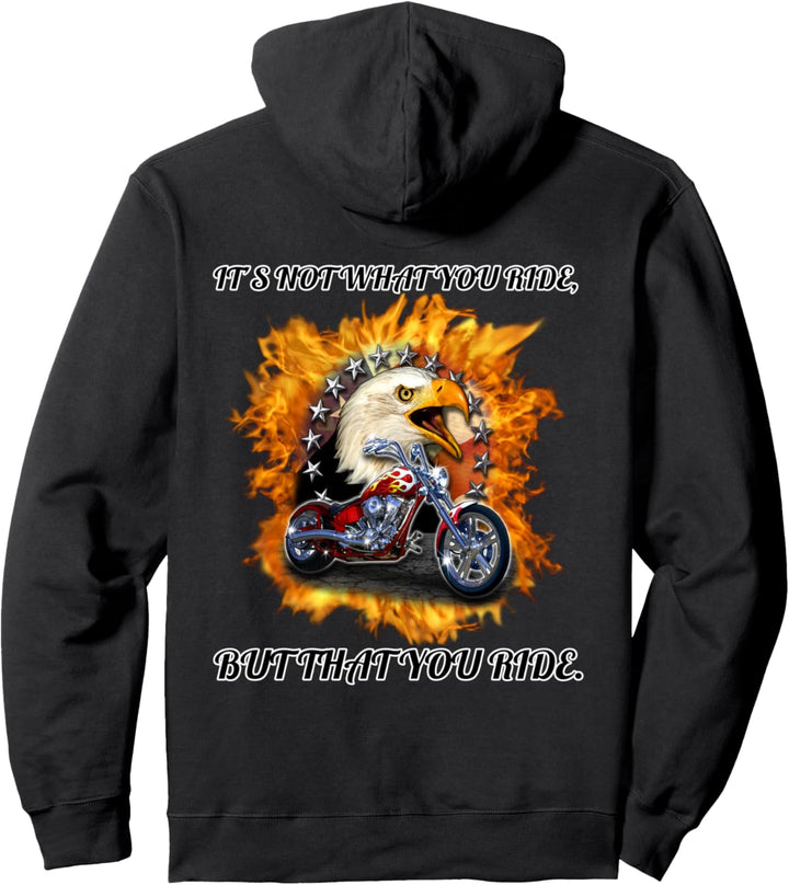 Motorrad-Radfahrer Es ist nicht, was Sie Motorrad-Fahrt Pullover Hoodie