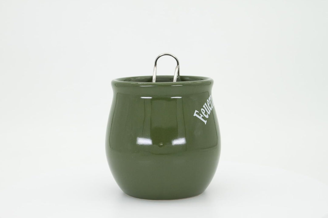 Feuerzangentasse 6er im Karton, Oliv - für Feuerzangenbowle, Oliv