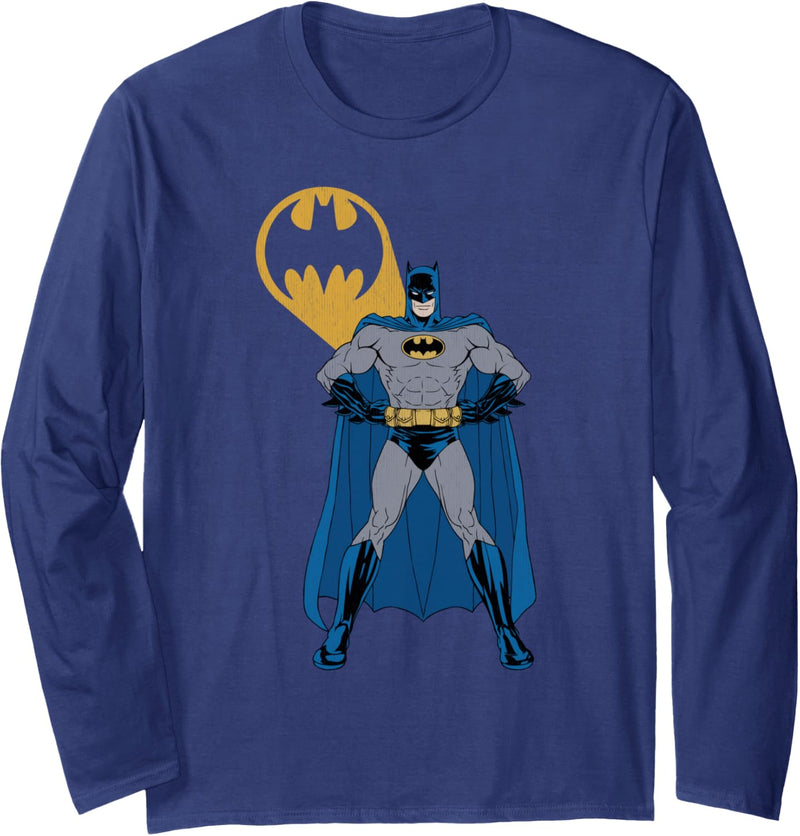 Batman Arms Akimbo Bats Langarmshirt