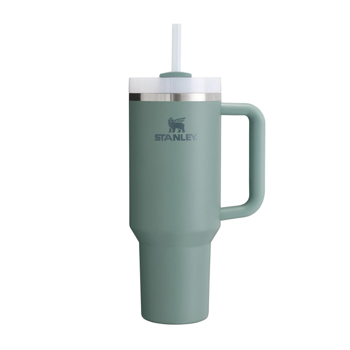 Stanley Quencher H2.0 FlowState Trinkflasche mit Strohhalm 1.2L - Thermobecher Kühlt 11 Stunden - 48