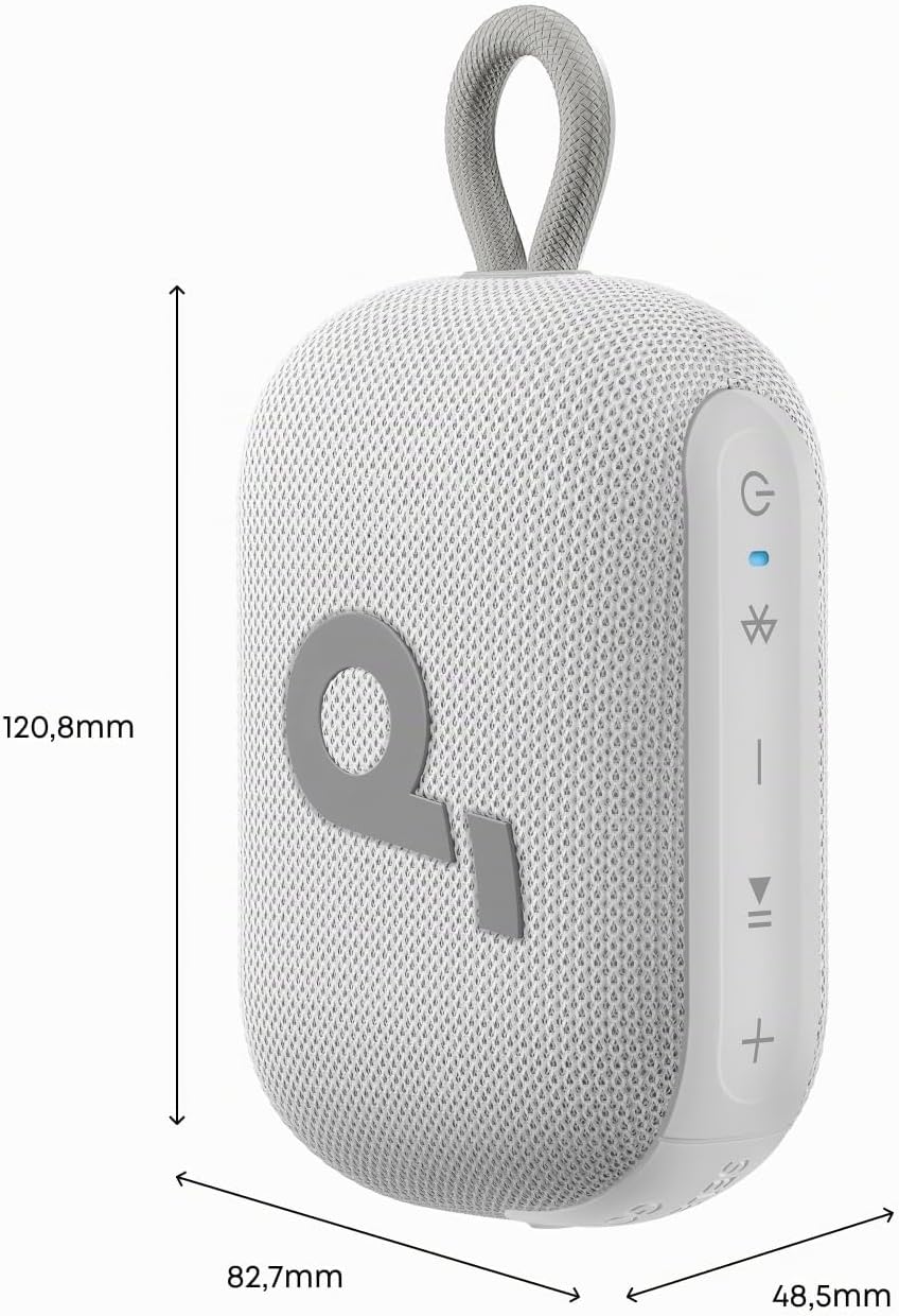 soundcore Anker Select 4 Go Bluetooth Lautsprecher, portabler Mini-Lautsprecher Dusche, 20h Spielzei