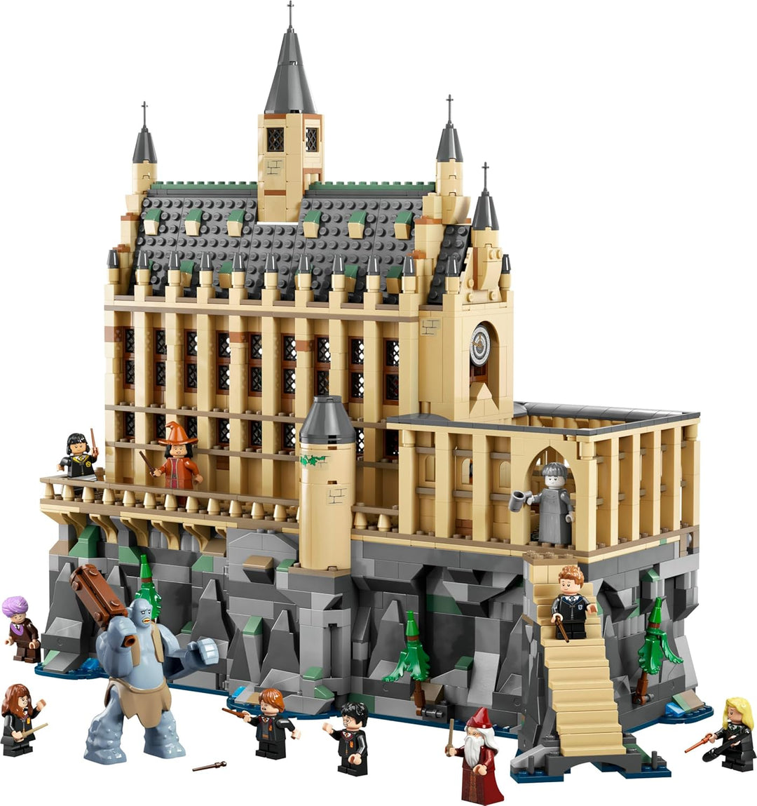 LEGO Harry Potter Schloss Hogwarts: Die Grosse Halle, Zauberer-Spielzeug zum Sammeln, mit 11 Minifig
