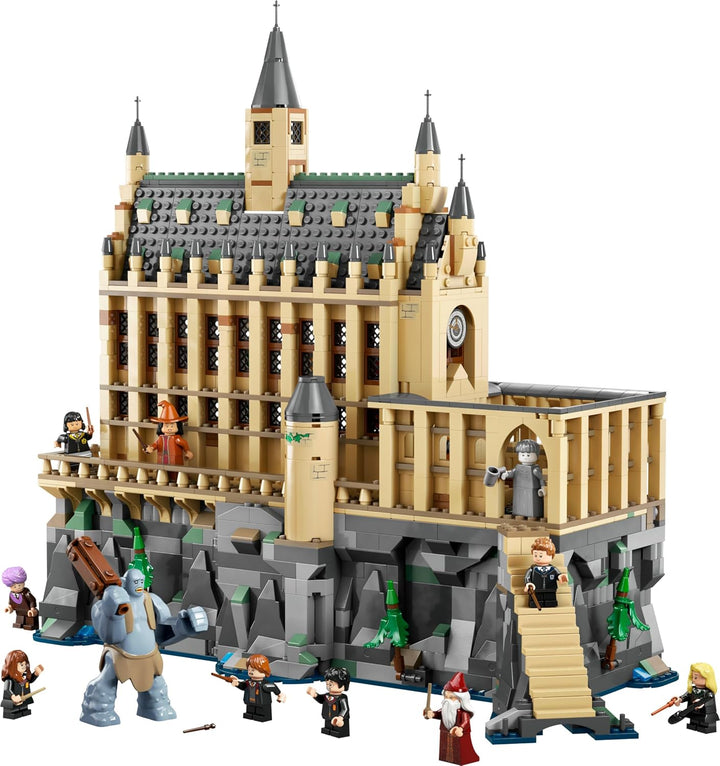 LEGO Harry Potter Schloss Hogwarts: Die Grosse Halle, Zauberer-Spielzeug zum Sammeln, mit 11 Minifig