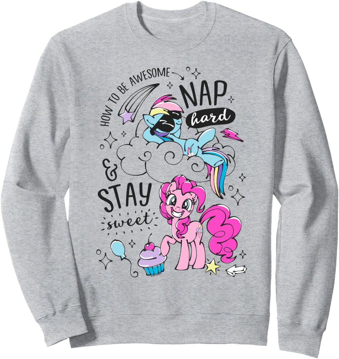 My Little Pony Nap Hard Stay Sweet Rainbow Dash Sweatshirt