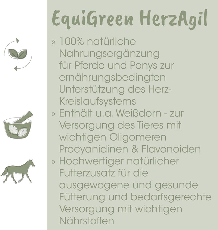 EquiGreen HerzAgil, 1,25 kg, 1,25 kg