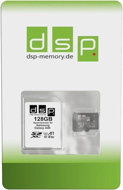 128GB Speicherkarte (A1, V30, U3) für Samsung Galaxy A40 128GB A1, V30, U3, 128GB A1, V30, U3