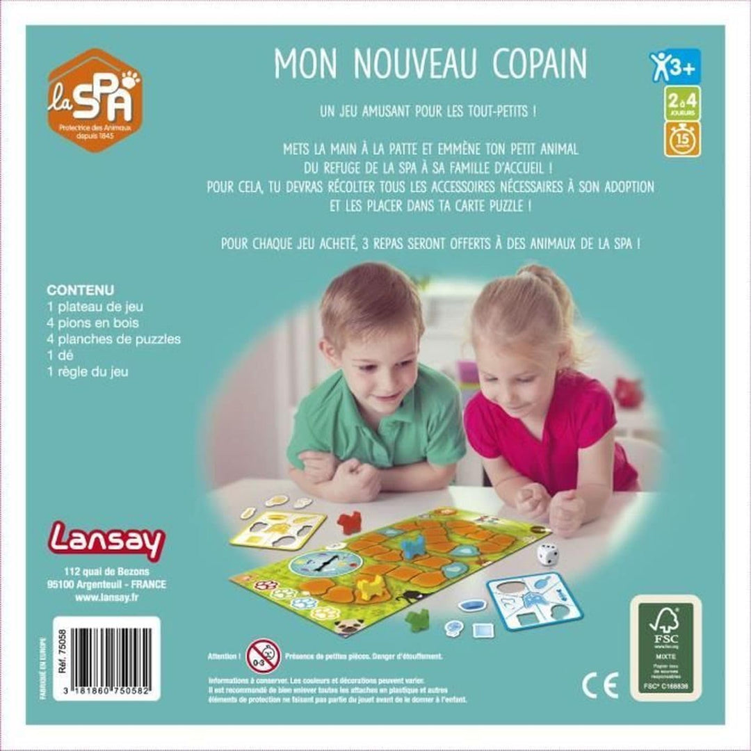 Spiele Lansay - SPA - My New Buddy - Brettspiel - Ab 3 Jahren