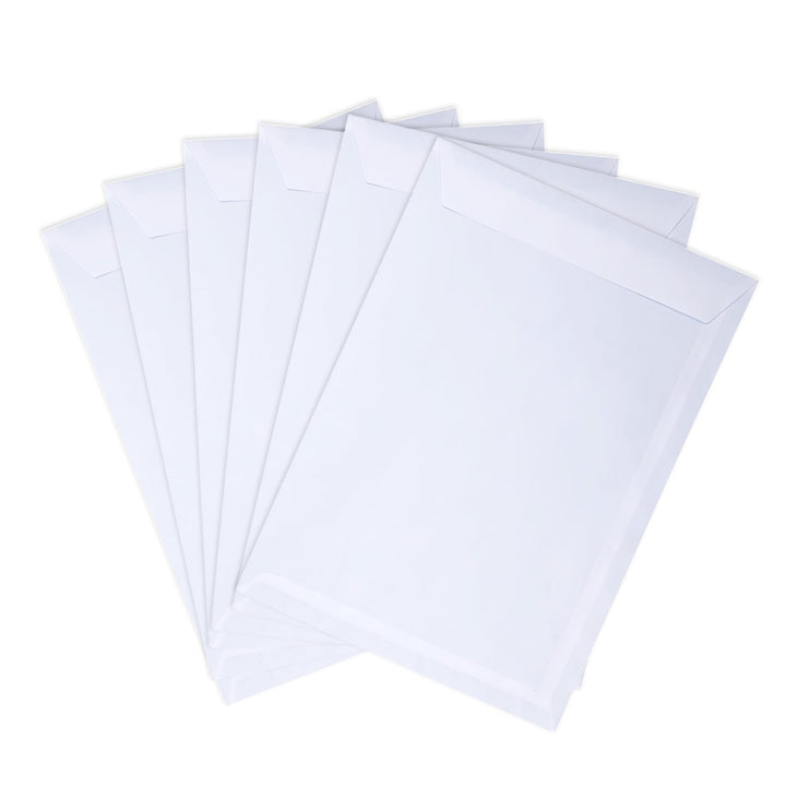 Emerson 250x Versandtasche Weiss DIN C4 229 x 324 mm 90g grosser Briefumschlag a4 ohne Fenster haftk