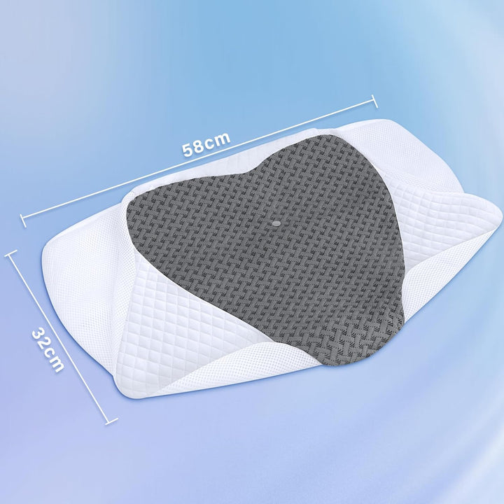 SAHEYER Kissenbezug, Hautfreundlicher Baumwoll-Kissenbezug Weicher bequemer Kissen Bezug für 60 x 35
