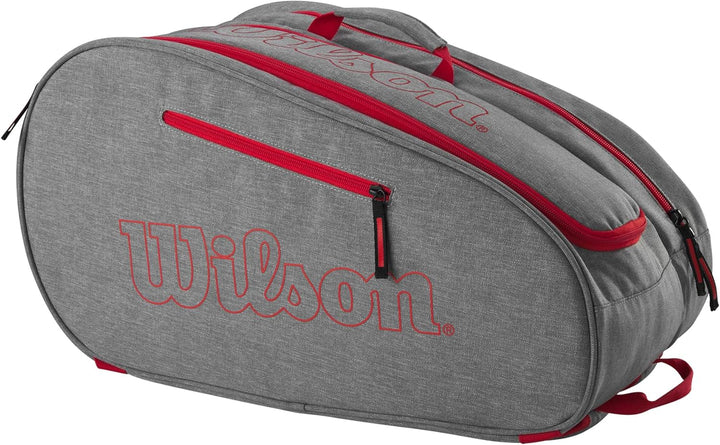 Wilson 22 x 11.5 x 12" / 56 x 29 x 31 cm Grau / Hellrot, 22 x 11.5 x 12" / 56 x 29 x 31 cm Grau / He