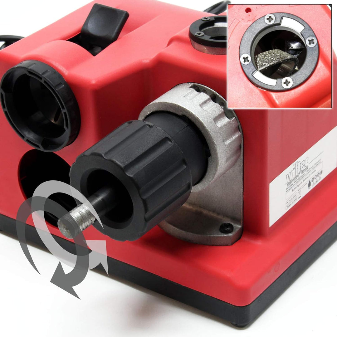 Schleifgerät für Bohrer 3-13mm Bohrerschleifgerät 4200U/min mit 80W Metall-Bohrer schärfen