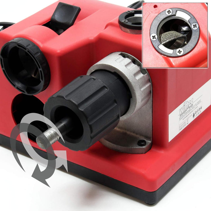 Schleifgerät für Bohrer 3-13mm Bohrerschleifgerät 4200U/min mit 80W Metall-Bohrer schärfen