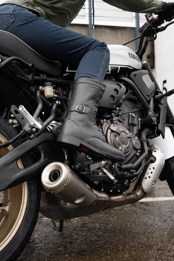 Difi Virginia Damen Motorrad Stiefel 36 EU Schwarz, 36 EU Schwarz