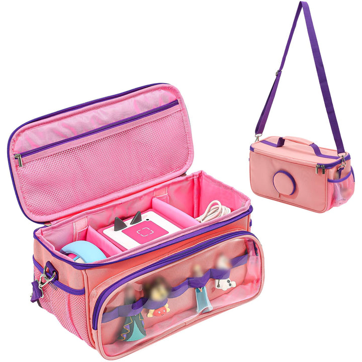 Hautton Tragetasche für Toniebox &amp; Tigerbox，Aufbewahrungtasche für Musikbox, Tonies Figuren, Kopfhör