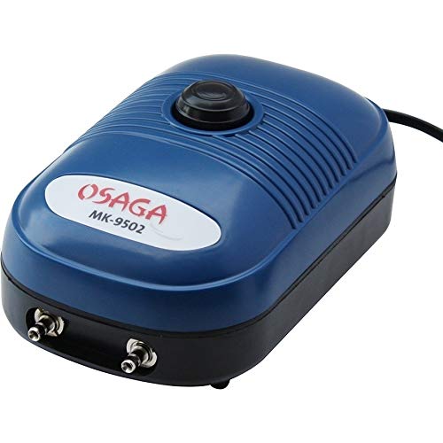 Durchlüfterpumpe MK 9502 5 Watt,regelbar! - 2 Ausgang! 4/6mm, 7,2 l/min 432 l/h