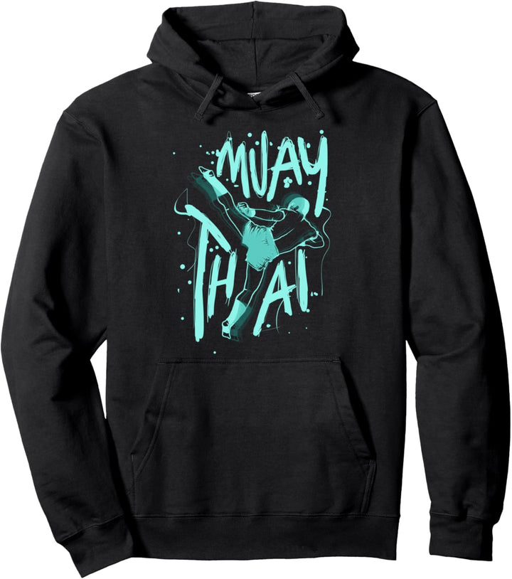 Muay Thai Thailändisch Thai-Boxen MMA Geschenk Pullover Hoodie
