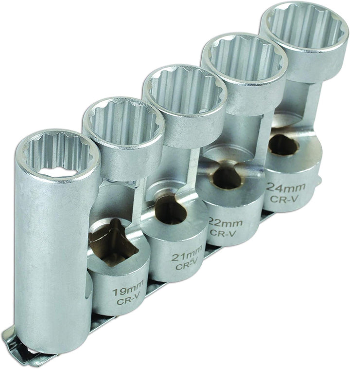 Laser 6496 Federbeinmutter-Stecknusssatz, 5er-Set