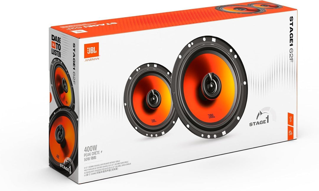 JBL Stage1 GEN2 62F Koaxial Lautsprecher Auto 165mm (6,5 Zoll): von Harman Kardon Car HiFi mit 50W R