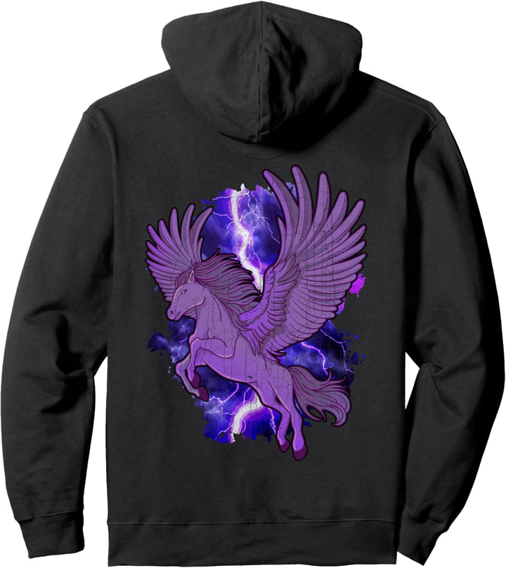 Dunkler Pegasus Pullover Hoodie