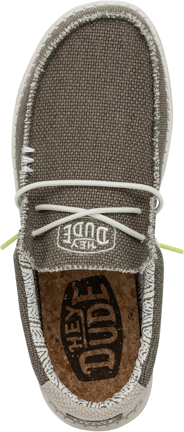 Hey Dude Wally Braided Sneaker Marrone da Uomo 40003-2BS 36 EU Braun, 36 EU Braun
