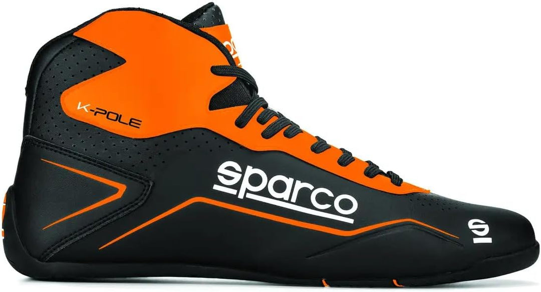 Sparco KART SCHUHE K-POLE 2020 RE, Schwarz Taglia: GRÖSSE 43