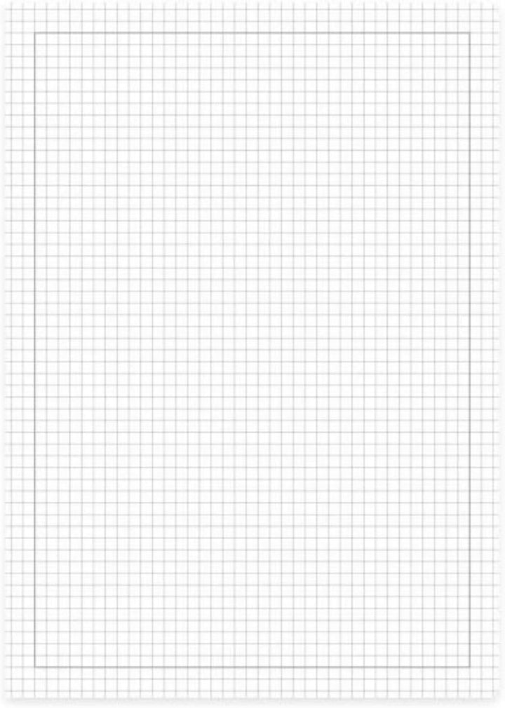 Staufen premio Schulhefte - 5 Hefte je 32 Blatt, Lineatur 40, DIN A4, 90 g/m², kariert 5 mm Lineatur