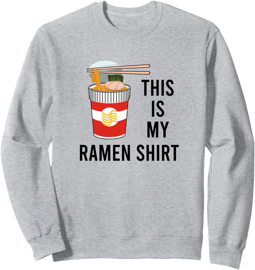 Ramen Design Japanisches Essen Kunst Ramen Nudeln Sweatshirt