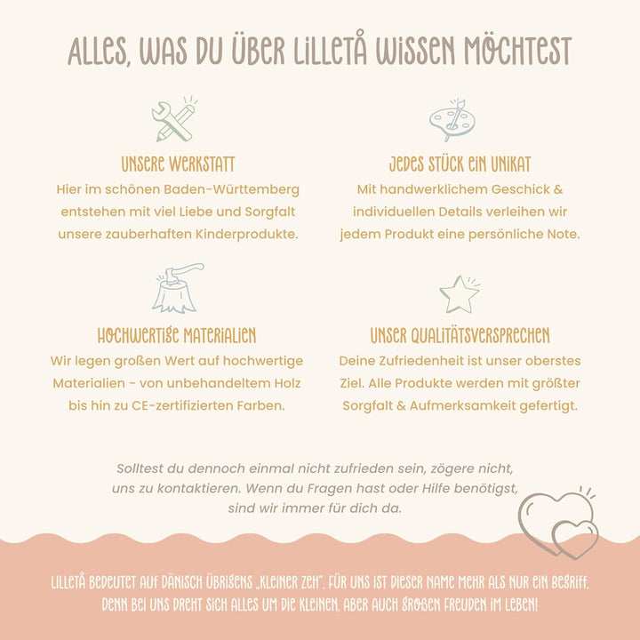 Lilletå ® Personalisiertes Holzbrett Tiergruppe - Individuelles Frühstücksbrettchen mit Hochwertigem
